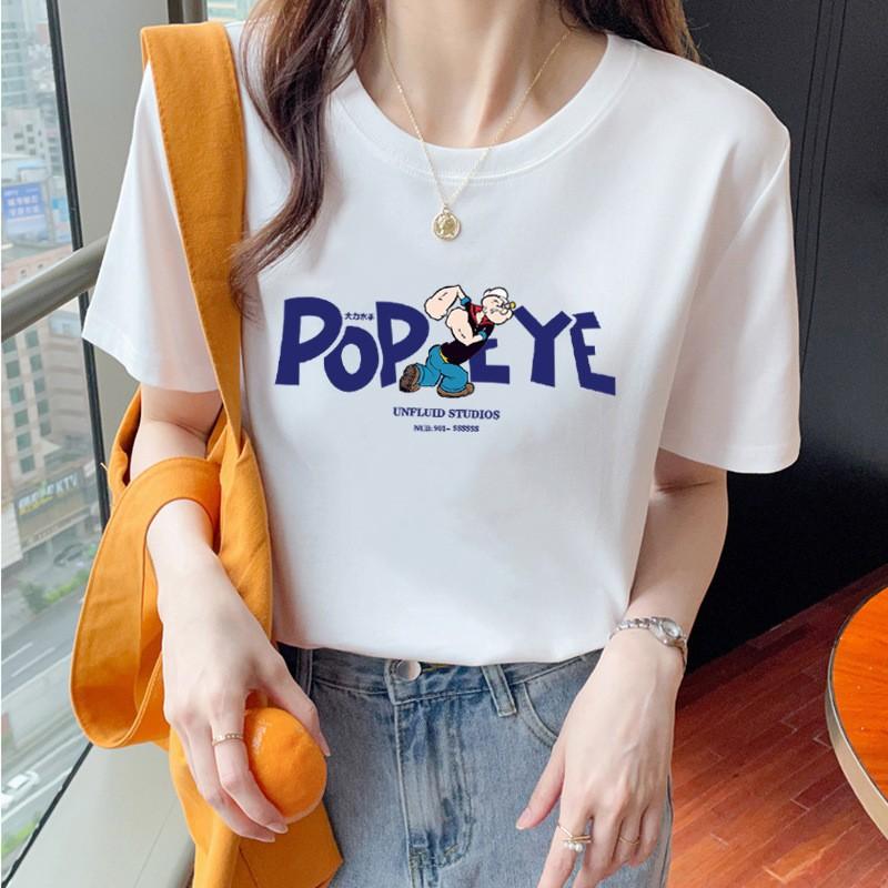 VEZFAA Женские модные повседневные летние весенние блузки и рубашки с круглым вырезом с короткими рукавами