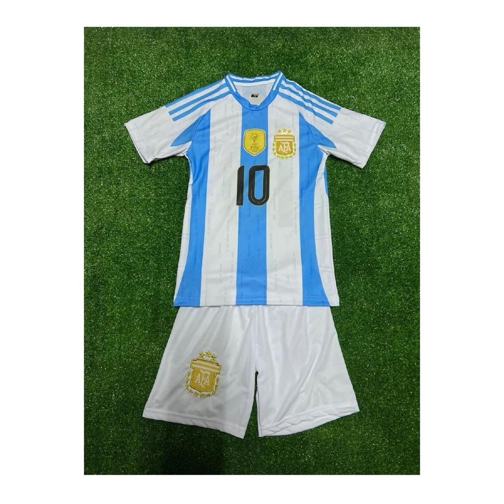 Детская футболка Месси нового сезона 2024/24, Аргентина