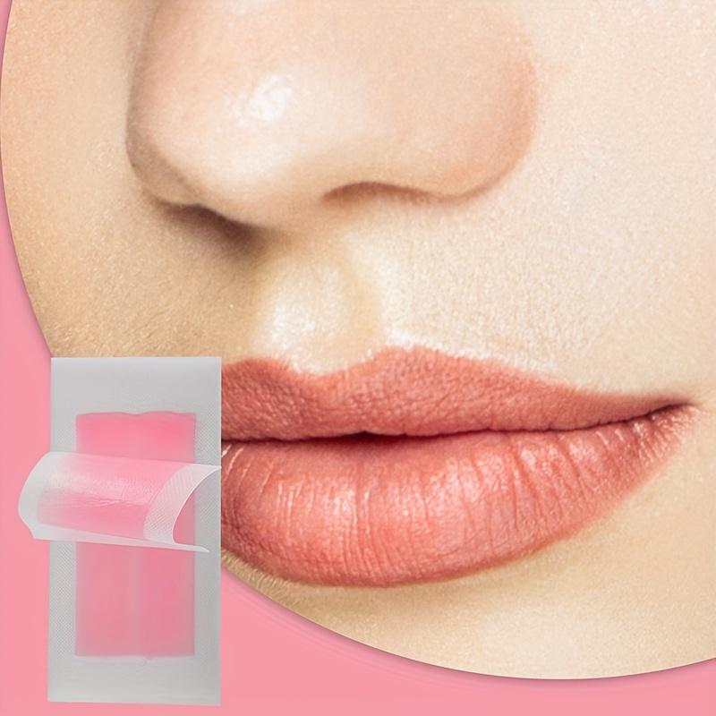 Зеленые алоэ вера восковые полоски для удаления волос готовые к использованию отшелушивающие для лица бровей губ не раздражающие 20 маленьких штук