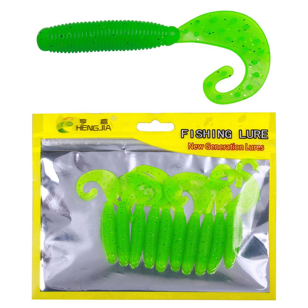 Мягкие рыболовные приманки Мягкие пластиковые искусственные приманки с хвостом isca pesca, протеиновая приманка для ловли червя, приманки для личинки