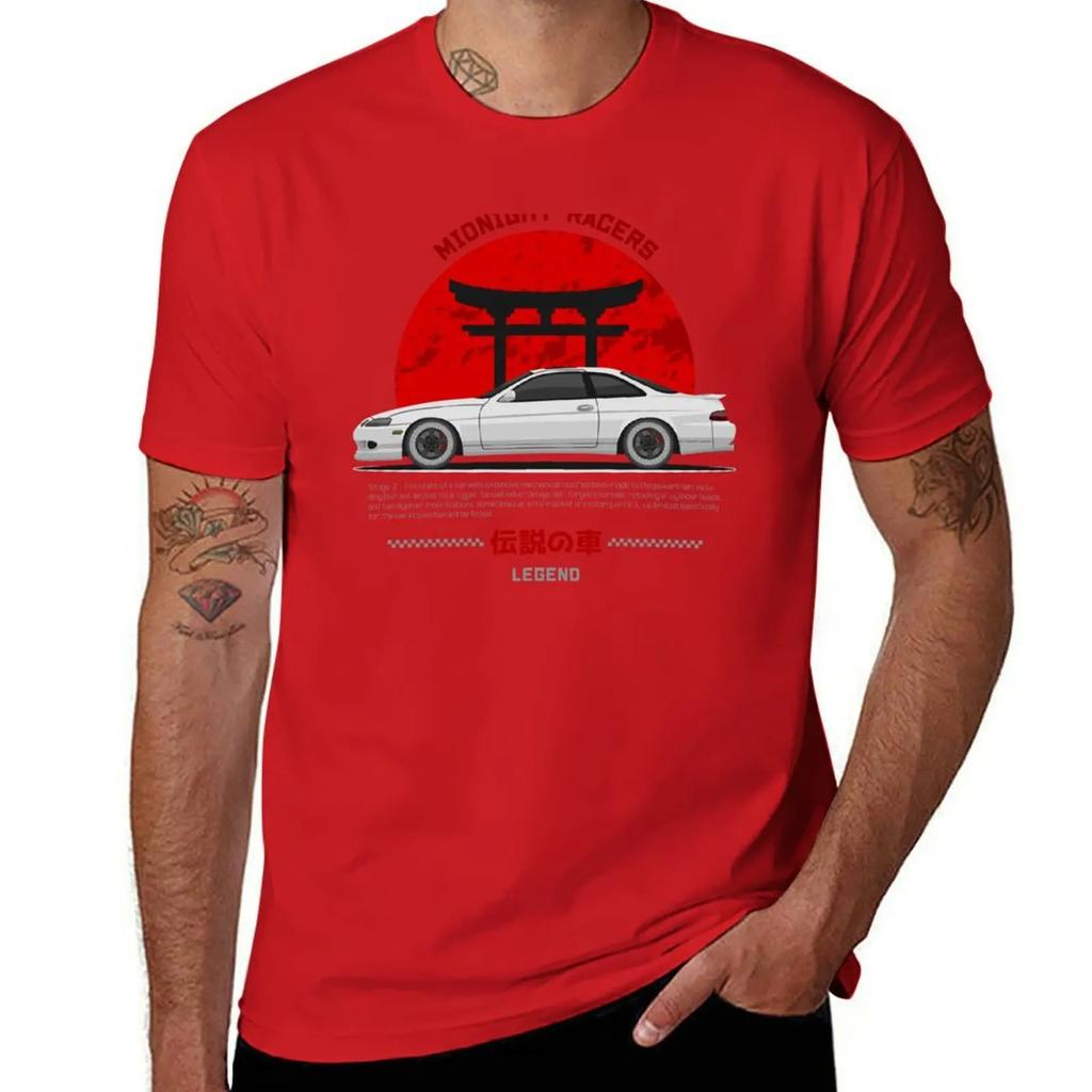Tuner White Soarer SC JDM T-Shirt Aesthetic Clothing Sweat Man T Shirt Mens White T Shirts