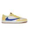 Travis Scott X Air 1 Retro Low OG SP Canary Women Sneakers Yellow Racer-Blue Light-Silver DZ4137-700