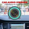 5-дюймовый 2-полосный Hi-Fi коаксиальный сабвуфер 100 Вт 4 Ом полночастотный автомобильный стереодинамик автомобильный аудио музыкальный стерео сабвуфер