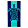 Beach Towels Tropical Animals Blue Unique Design Multiple Sizes Cotton Bath Towels Suitable For Kids And Adults