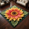 Sunflower Carpet Living Room Carpet Dirt Resistant Coffee Table Floor Mat Entrance Mat