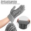 Jacquard Knit Touchscreen Gloves Touchscreen Compatible Knit Gloves New hermal Gloves  For Men