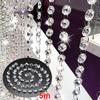 Hanging Octagonal DIY Pendant Curtain Crystal Bead Garland Wedding Decoration