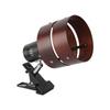 Kyodo Lighting Clip-on LED Desk Light, E26, Brown, GT-TD-MQJZ-B, Desk Lamp, Clip-on, Indirect Lighting, with Switch, Stylish Outlet Operated,