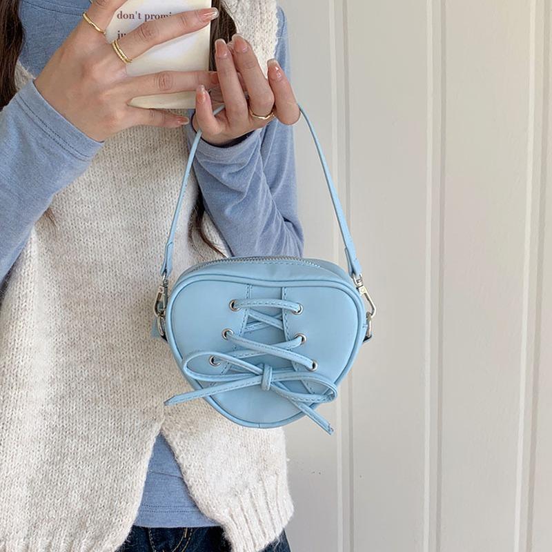 Niche Design New Korean Ins Love Bag Женская сумка в стиле балета, сумка через плечо