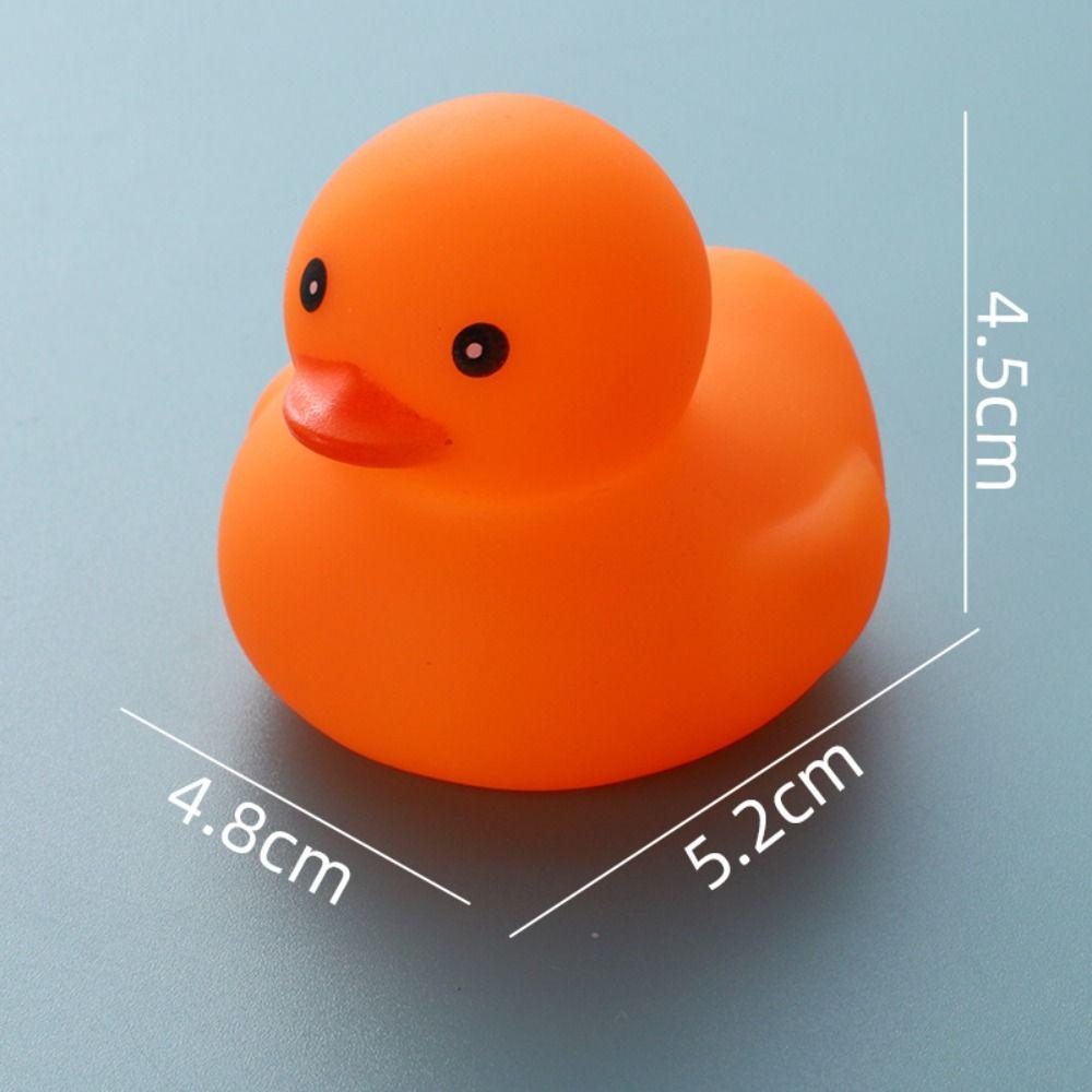 3шт с звуком сжимания плавающая утка сжимает звук игрушка маленькая желтая утка водная игрушка игрушка для ребенка