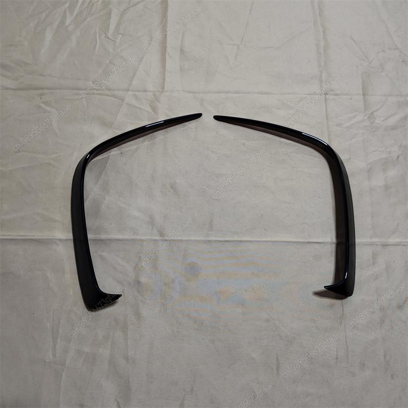 Rear Bumper Lip Spoiler Splitter Canards For Mercedes Benz W176 A200 A250 A260 A45 AMG 2013-2018 Hatchback Black Body Kit Tuning