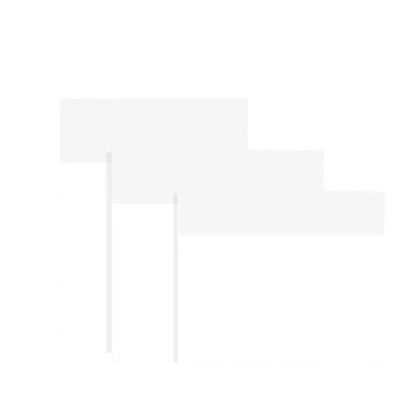 Waterproof Pearlescent Sticky Notes for Students: Transparent Memo Pads for Note-Taking & Exam Marking