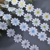 652F Цветочная Кружевная Лента 1 Ярд 25 мм Шириной Вышитая Кружевная Тесьма Швейная Лента для Свадебного Платья Украшения Одежды