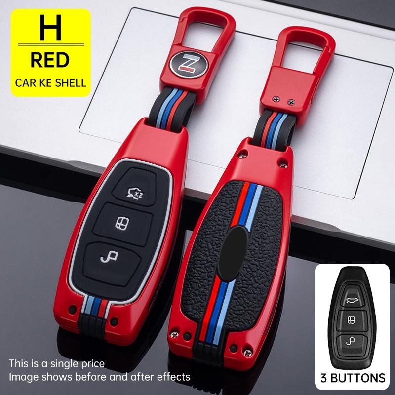 Чехол для ключей UMQCar для Ford Fiesta Focus Mondeo Ecosport Kuga Fob, чехол для дистанционного ключа, защитный чехол, аксессуары, держатель в виде ракушки, брелок