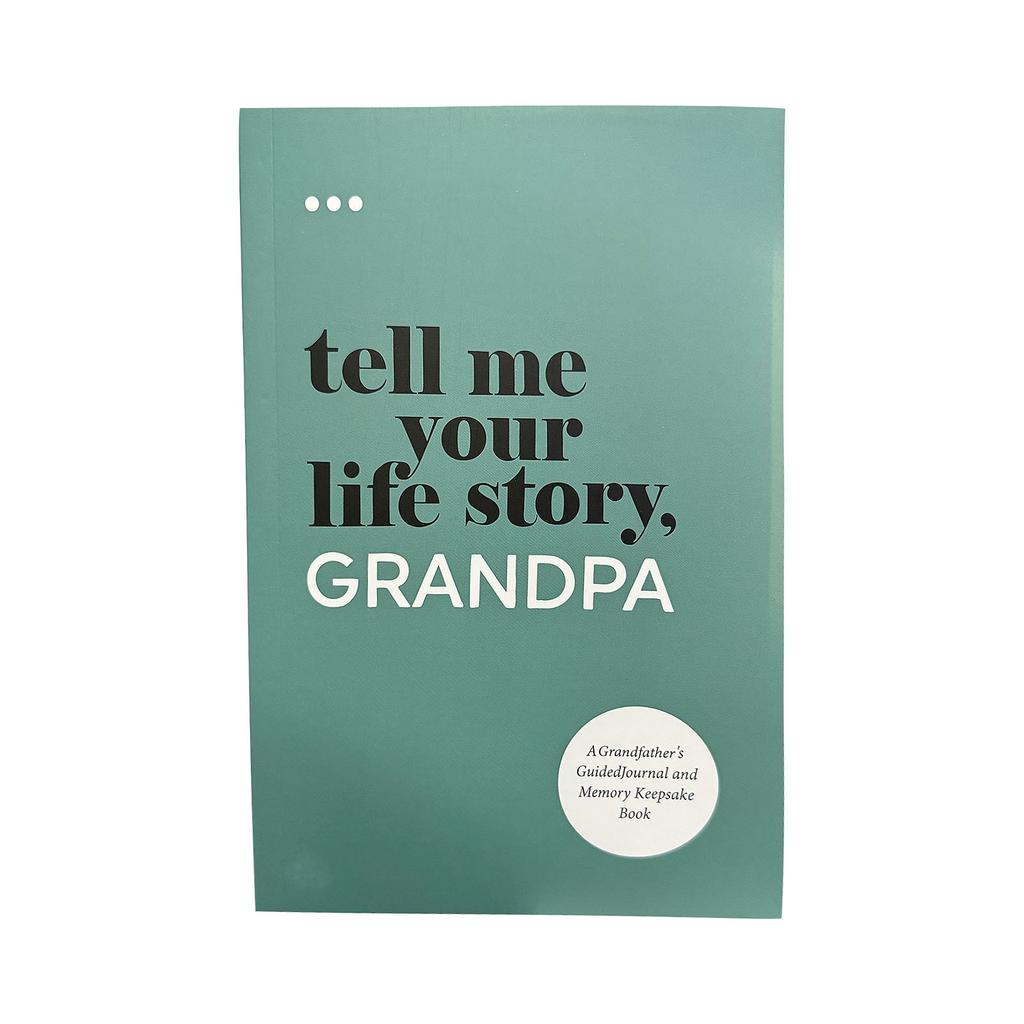 A Guided Journal And Memory Keepsake Book (Tell Me Your Life Story Series Books)