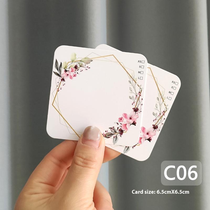 20 листов Накладные ногти Пресс-он Нижний цветочный узор Картонный фотореквизит Ручная работа Искусственные ногти Арт-типсы Дисплей Шоу-карточка Инструменты для маникюра
