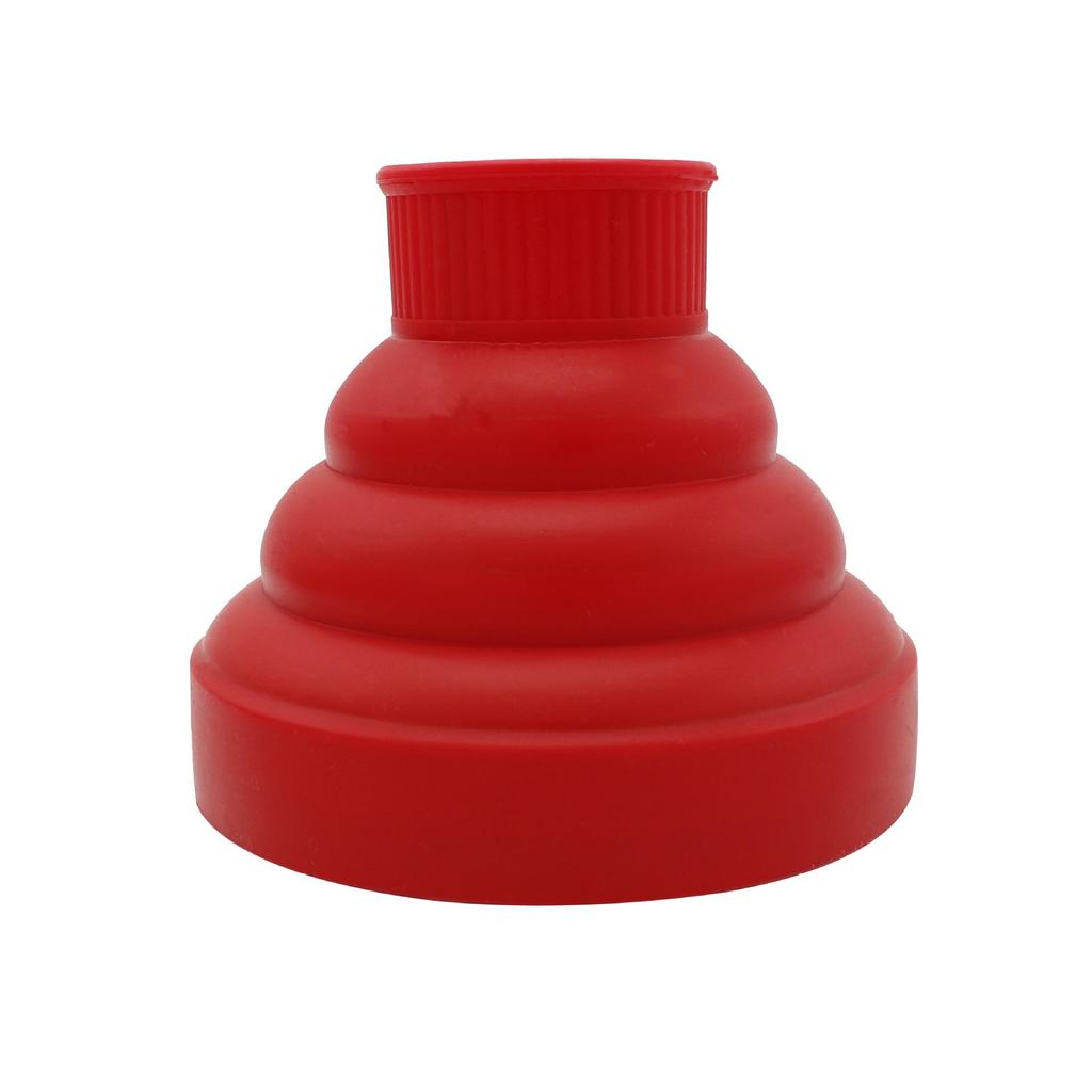 Складной силиконовый ветрозащитный чехол для фена для укладки кудрявых волос, большой интерфейс, телескопическая конструкция