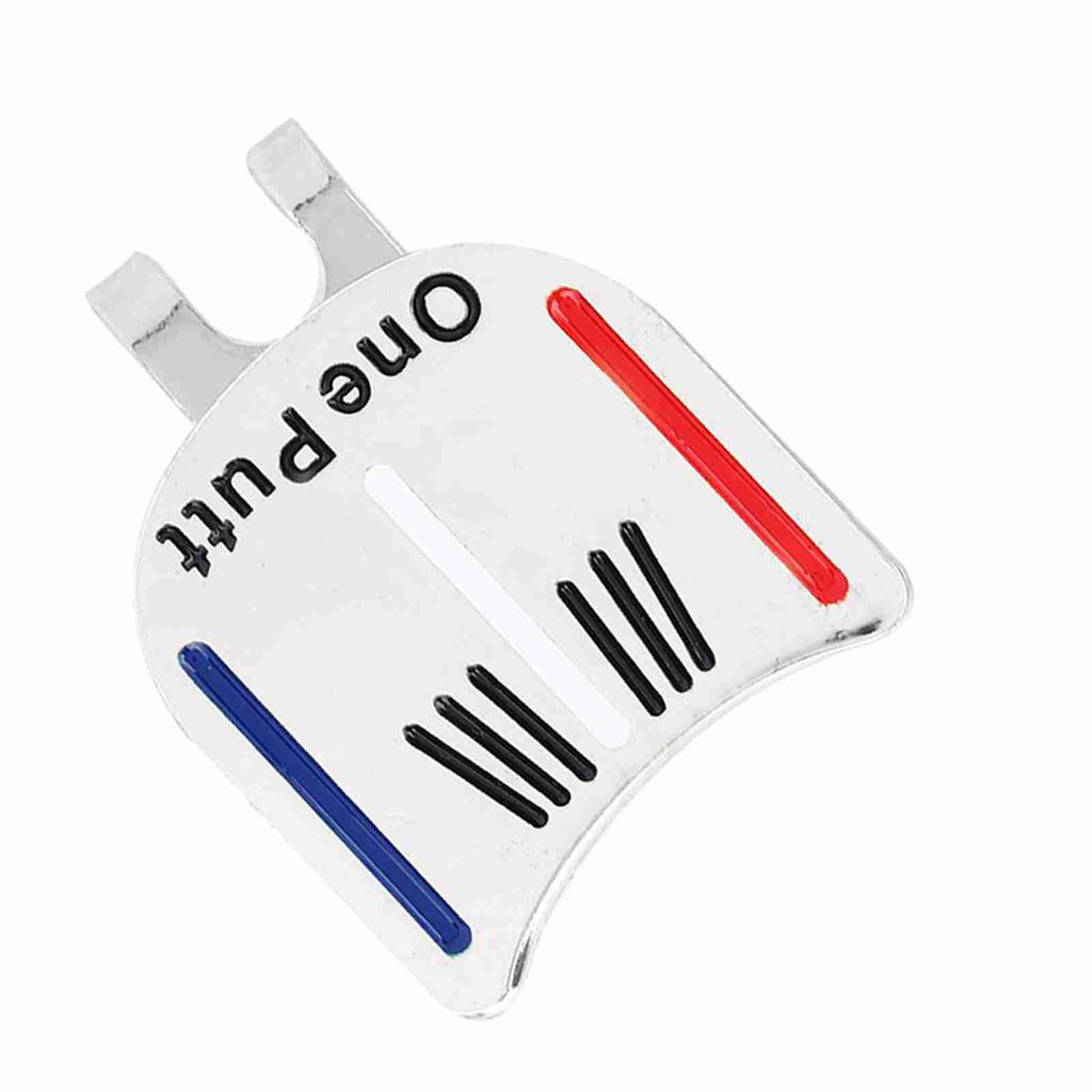 One Putt прочный металлический мини-магнитный маркер для мячей для гольфа, аксессуар для козырька для кепки гольфиста (2 #)