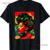 Big Beautiful Afro Women African American Colorful Art T Shirt  Vintage Washed Fashion Stylish Streetwear Casual Slightly