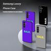 Trendy fashion B-BALR Phone Case For Samsung Galaxy S26 S25 S24 S23 S22 S21 Plus Ultra Note20 Soft Black