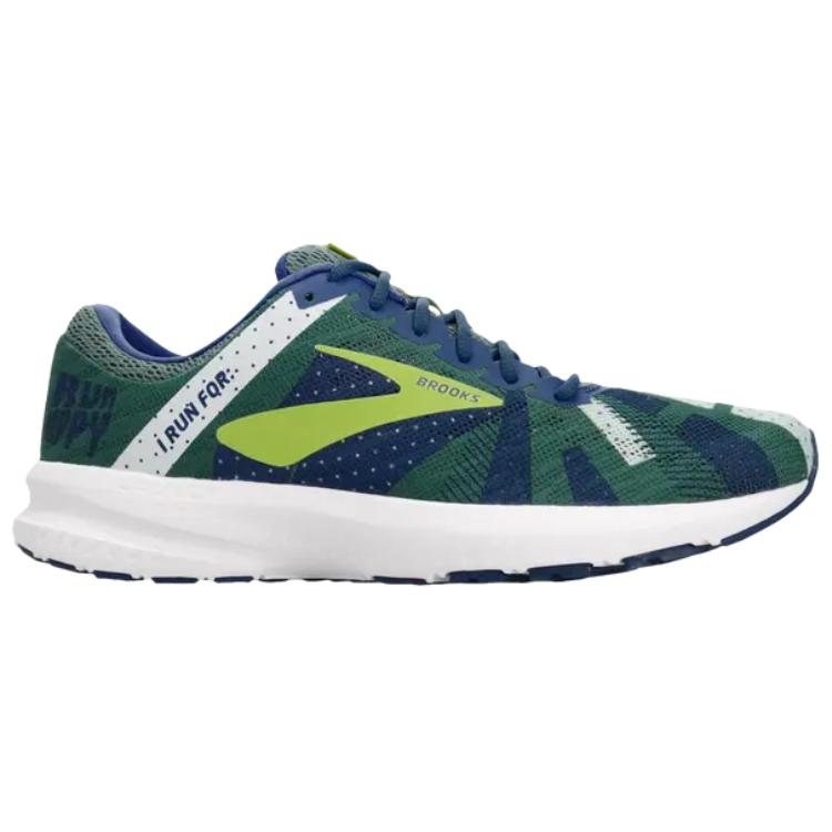 Brooks Запуск 6 Синие Мужские Кроссовки Желтые 1102971D442