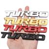 9.7 * 1.1 см Автомобильная 3D металлическая наклейка-логотип автомобиля TURBO с турбонаддувом из цинкового сплава для автомобилей