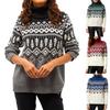 Women's Sweaters Pullover Knit Sweater Turtleneck Long Sleeve Shirts Fall Fashion