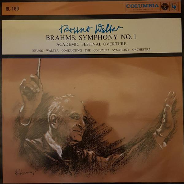 Грампластинка COLUMBIA SYMPHONY ORCHESTRA БРУНО Симфония № Брамса. 1 Академический Fe RL160 Колумбия Мастер 1960 Япония Классический Б/У