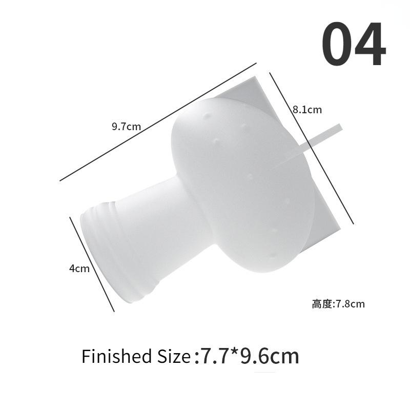 3D форма для свечей в форме гриба, DIY силиконовая форма для изготовления свечей, ароматный соевый воск, форма для мыла ручной работы, кухонная форма для выпечки шоколада