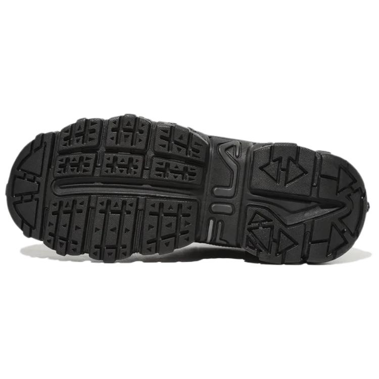 Мужские кроссовки FILA FLUID V2 Повседневная обувь Унисекс Низкие Черные