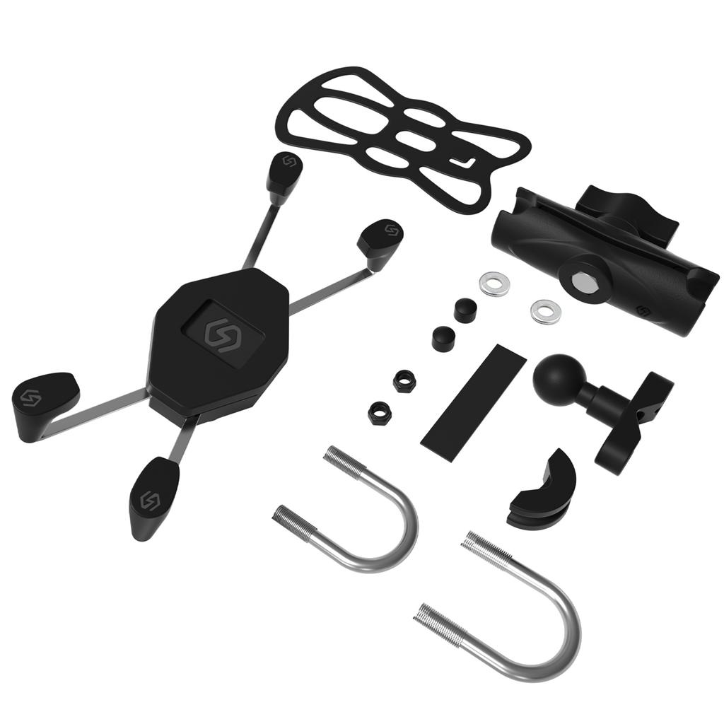 Motorcycle Phone Mount Bike Phone Mount 360degrees  Rotate Automatically Lock Quick Release Motorcycle