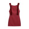 Kaslead New Arrival Women's Clothing Fashion Style Fashion Minimalist Velvet Bowknot Decoration Dress 9057777