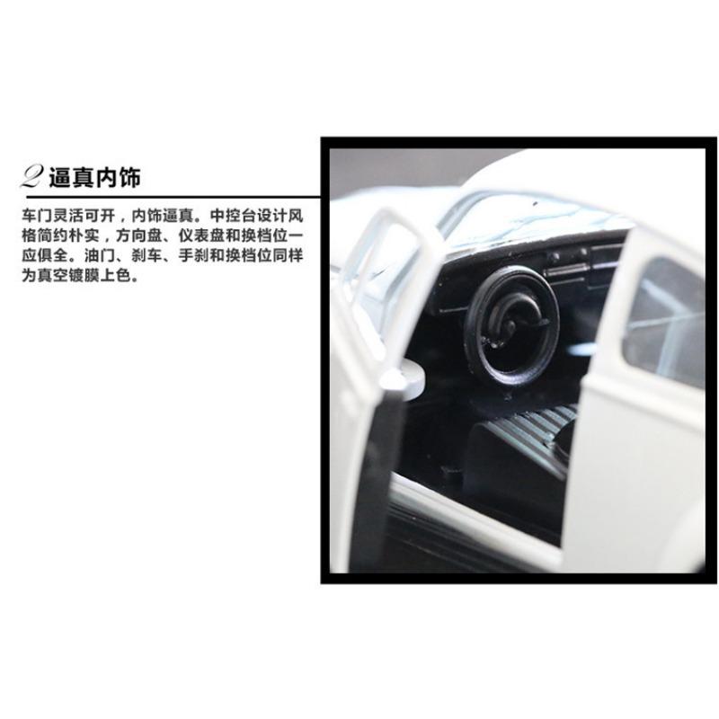 Creative Vintage Alloy Classic Car Model For Car Interior Decoration Ornament