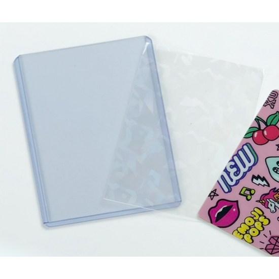 Жесткий пластиковый контейнер для хранения фотокарточек с верхней загрузкой 30p, популярная корейская игра