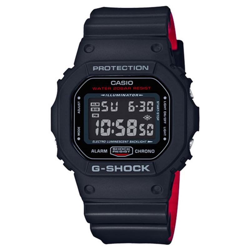 Casio Унисекс Черные Часы DW-5600UHR-1A-