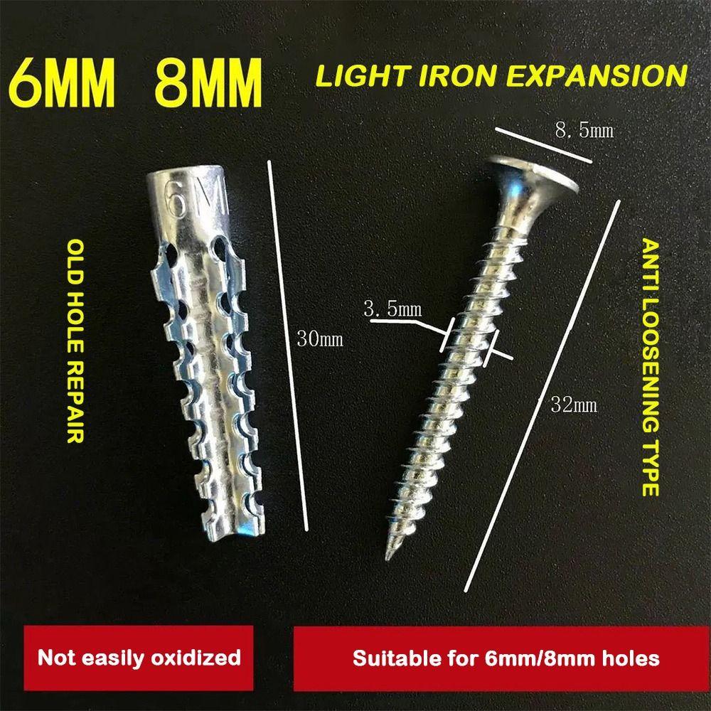 Саморез с насечками Колючие дюбели для сверления Новые анкеры для стен Бетонная стена