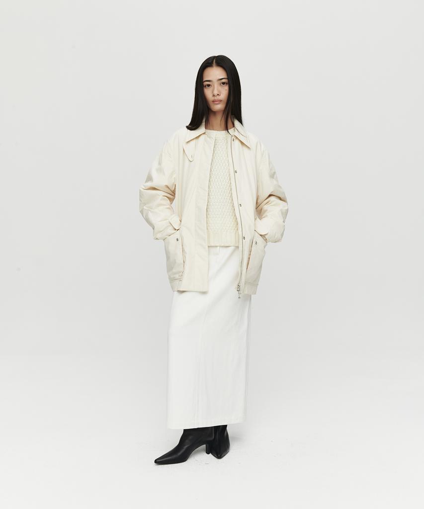 Heute Snow Padded Field Jacket (Cream)