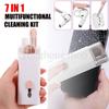 7-в-1 набор щеток для чистки компьютерной клавиатуры с съемником клавиш, гарнитурой, наушниками, щетками, ручкой, телефоном, ноутбуком, инструментом для чистки экрана Du