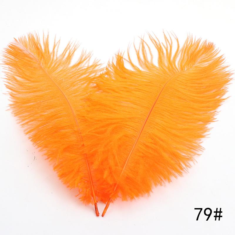 Высококачественные перья страуса 35-40 см разноцветные декоративные перья, перья для сценического оформления и цветочных композиций