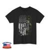 Deer Hunting Camo American Flag Shirt, Deer Hunting Season Lovers Men Dad Shirt