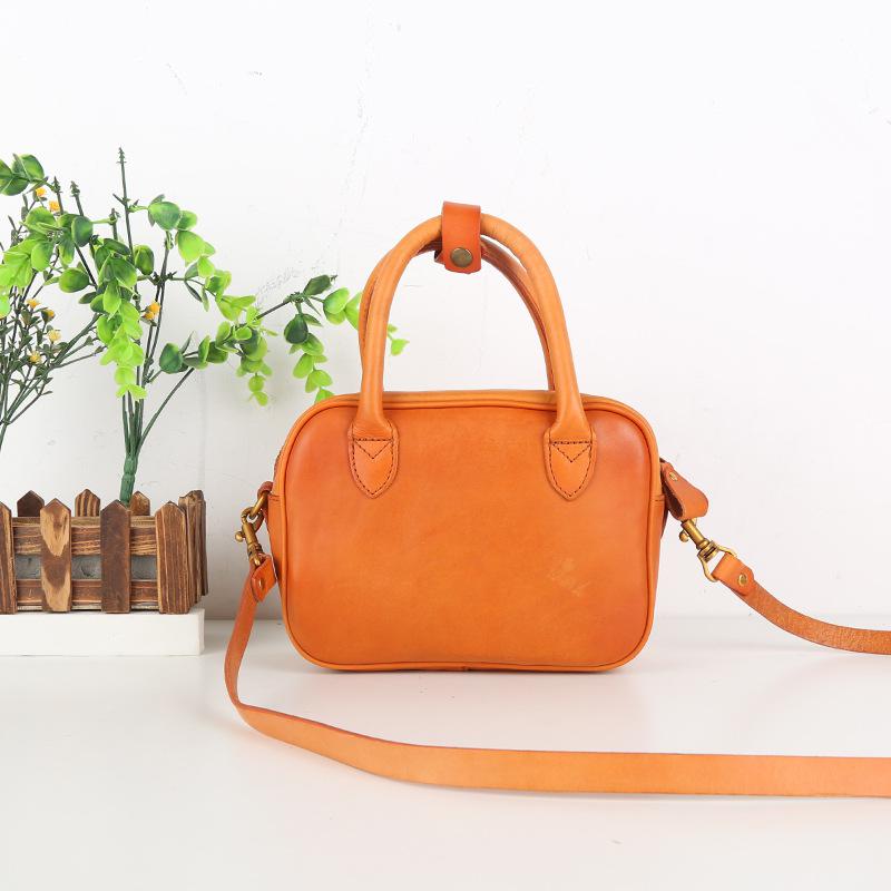 Johnature Повседневная женская сумка из натуральной кожи, универсальная ретро-сумка из натуральной мягкой яловой кожи, однотонные сумки на плечо