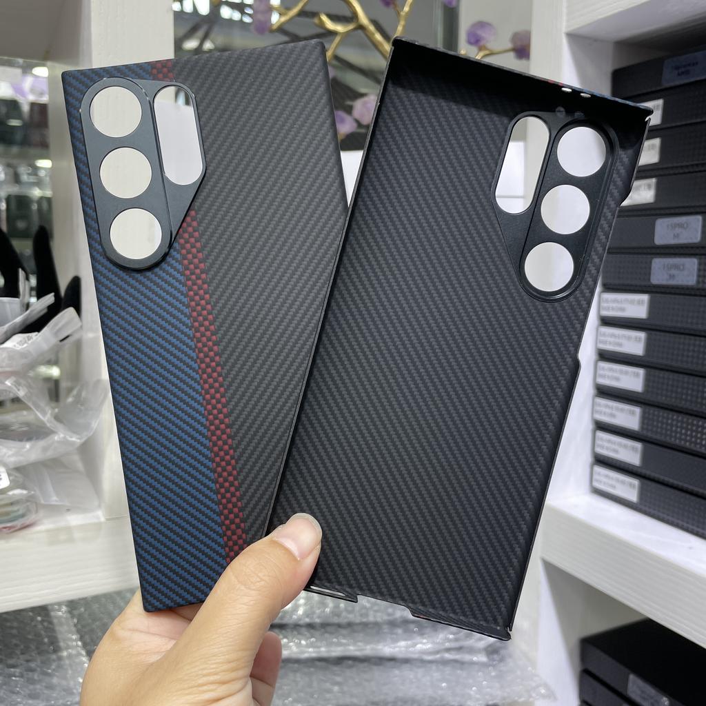 YTF-Carbon Чехол из углеродного волокна Для Samsung Galaxy 24/s25 Ultra Арамидное волокно Противоударный Чехол для Galaxy s22/s23 Ultra