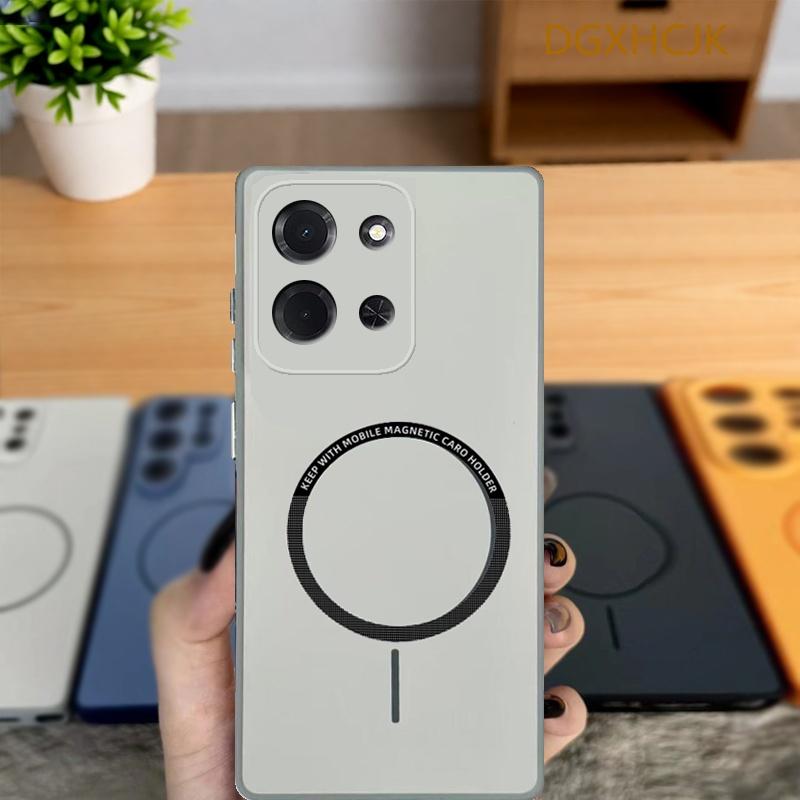 For Xiaomi Redmi 15C Case Xiaomi Redmi 15C 5G Phone Case Xiaomi Redmi 15C 169M Cover Color magnetic hard Silicone back coverC