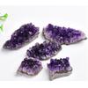 1 шт. натуральный необработанный аметист, кварц, фиолетовый кристалл, Уругвай, аметист, кристалл-кластер, целебные камни, образец украшения дома, ремесла, украшение, орнамент
