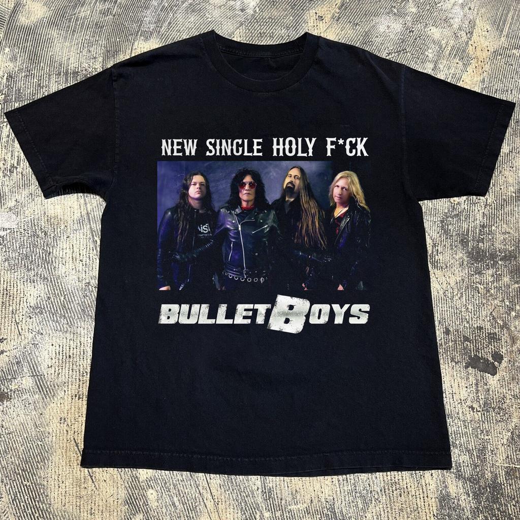 NEW BULLETBOYS Band 2024 Tour Black All Size Shirt