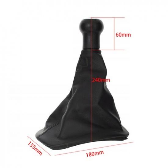 For Volkswagen Passat B5 Manual 5-Speed Gear Shift Knob Lever Gaitor Boot