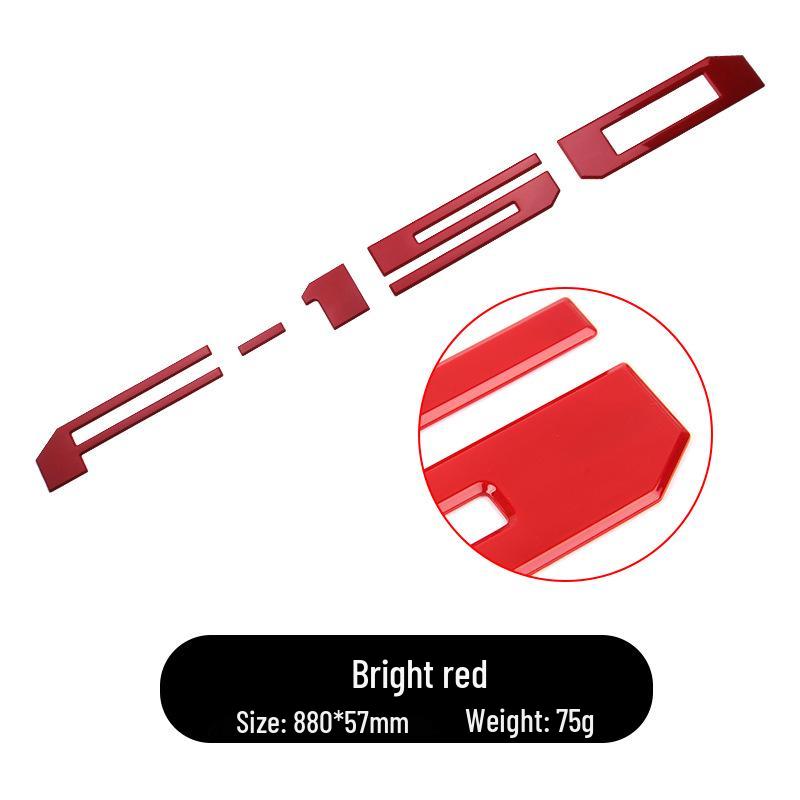 Ford Raptor F150 Rear Tailgate Logo ABS Sticker Decoration