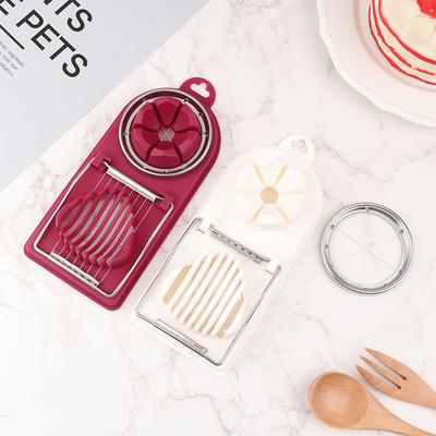 Многофункциональный резак для яиц из нержавеющей стали, яйцерезка, секционный резак, форма в форме цветка, резак для мяса для обеда, кухонные гаджеты