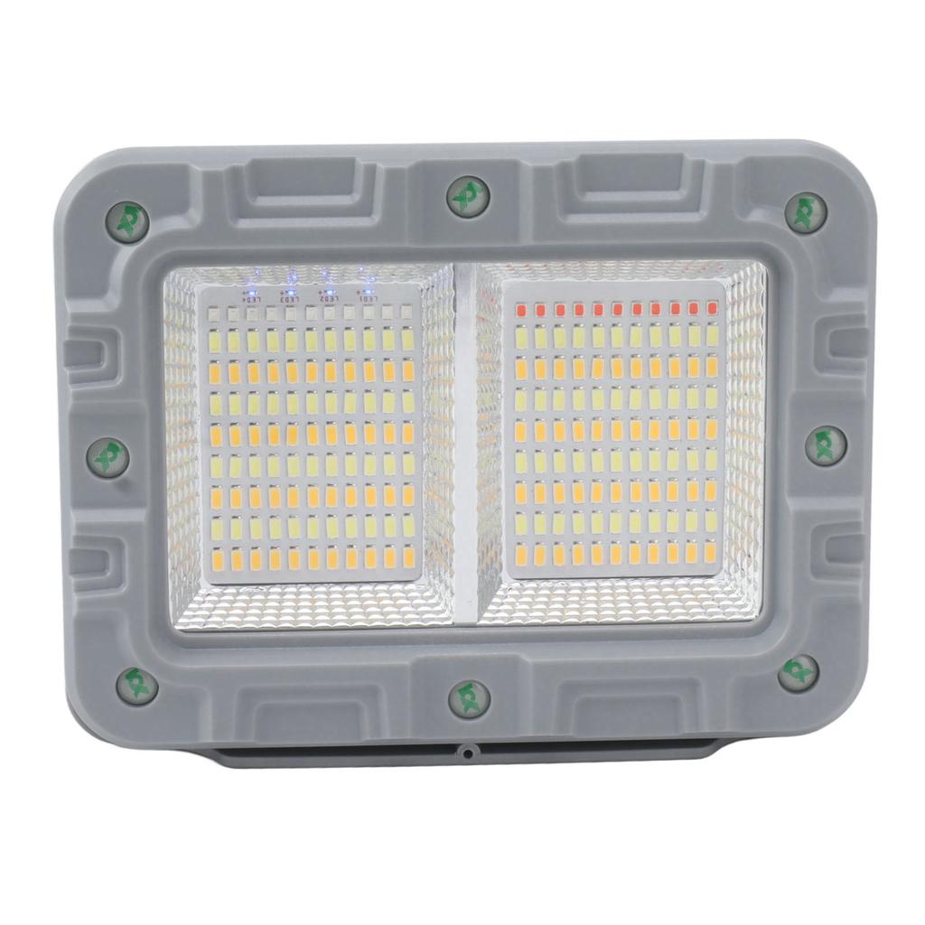 Portable LED Work Light Rechargeable Solar Flood Light 10000 LM IP66 Waterproof Emergency Worklight