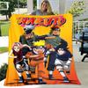 Super Clear 3D Naruto Bed Blanket Office Home Hiking Picnic Thick Quilt Fashionable Bedspread Flannel Blanket